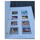 Binder of Assorted Romania Stamps