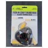 WEED WARRIOR Push-N-Load 3-Blade Trimmer Head