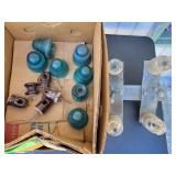 Vintage Glass & Porcelain Electrical Insulators