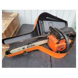 STIHL 011AV Gas Chainsaw with Case
