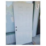 Six-Panel Exterior Door