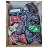 (6) Xbox 360 Controllers & More