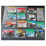 (15) Packs of Assorted Soft Plastic Baits