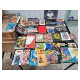 Assorted Vintage Video Game Boxes & Manuals