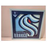 Seattle Kraken Wall Sign