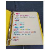 Binder of Assorted Mexico Stamps