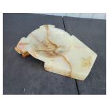 Hand Carved Onyx Ash Tray