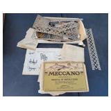 Vintage Meccano Metal Construction Parts