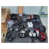 Large Lot of Stereo Headphones