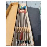 10-Pack Arrows, Damaged Fletching