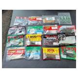 (16) Packs of Assorted Soft Plastic Baits