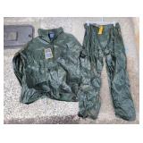 BASS CREEK Men's Rain Suit, Size: XL