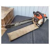STIHL 031AV Gas Chainsaw w/ 20' Bar, Working