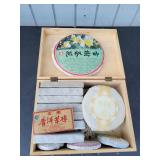 Box of Compressed Chinese Tea Set