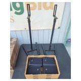 (4) Speakers & (2) Speaker Mounts