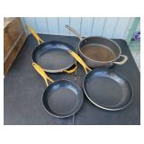 (3) GreenPan & (1) Circulon Pan