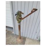 Vintage Cast Iron Hand Pump, Yard Art