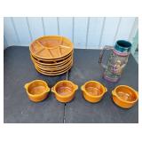 Mustard-Yellow Ceramic Tableware & Mug