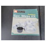 OZARK TRAIL 5-Piece Aluminum Mess Kit