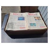 Large Box of Stamp News Magazines