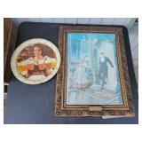 Replica The Maid's Dilemma & Vintage Corona Tray