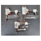 (3) Porter Cable Pneumatic Nailers