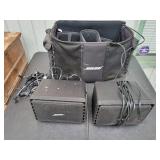 Pair of BOSE Roommate 2 Speakers with Case