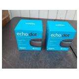 (2) NEW Amazon Echo Dot
