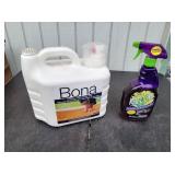 Kaboom Tile/Grout Restorer & Bona Hardwood Cleaner