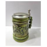 Vintage Gerz West Germany Green Beer Stein