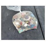 Bag of Assorted Vintage Buttons