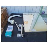 Medicine Cabinet, Shower Head & Kitchen Faucet