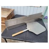 Long Bar Speed Rail & Pizza Pail with Wood Handle