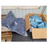 Large Box of Assorted Chair Cushions