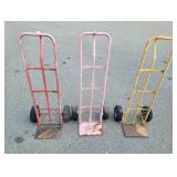 (3) Assorted Hand Trucks