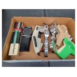 Assorted Dymo Label Guns & Label Stock