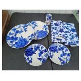 Royal Norfolk Blue Floral Tableware