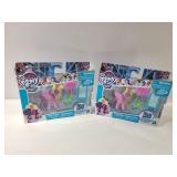 (2) NEW My Little Pony Twilight Sparkle Figures