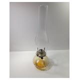 Vintage Hobnail Oil Lamp