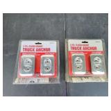 (2) NEW 2-Piece Flush Mount Truck Anchors