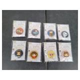 (8) NEW Harry Potter Buttons