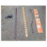 Dip Stick Oil Heater, LED Light Bar & Yardstick