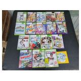 (18) Xbox 360 Video Games