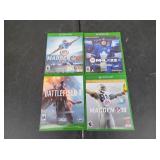 (4) Xbox One Video Games