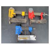 (3) Pneumatic Nailers & Staplers