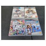 (4) Playstation 3 Video Games