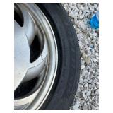 2 Corvette Tires & Rims; P255/45R17
