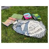 Throw Blankets; Table Runner