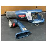 Ryobi 18v Reciprocating Saw & Light