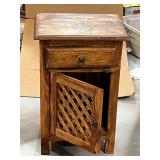 Solid Wood End Table